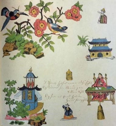 Børn kan komme og lave deres egen lille collage ud fra motiver i H.C. Andersens billedbøger til familien Stampes børn.